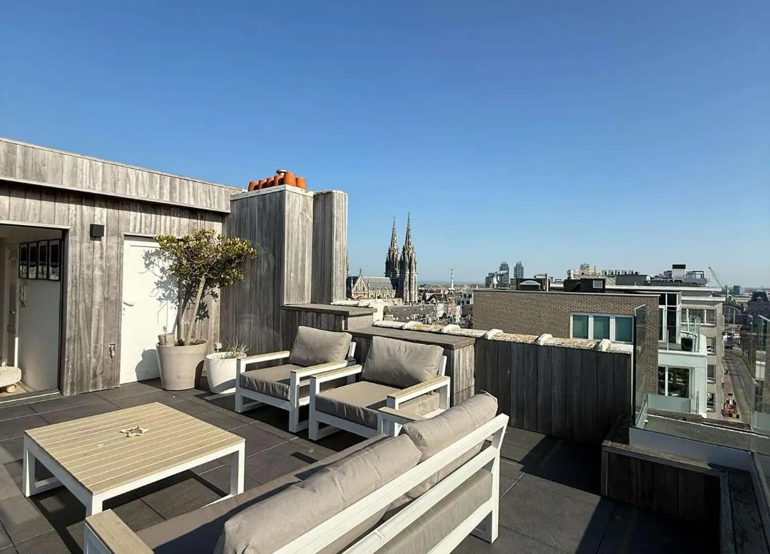 Penthouse Studio Residentie Mercator, Ostende Apartamento