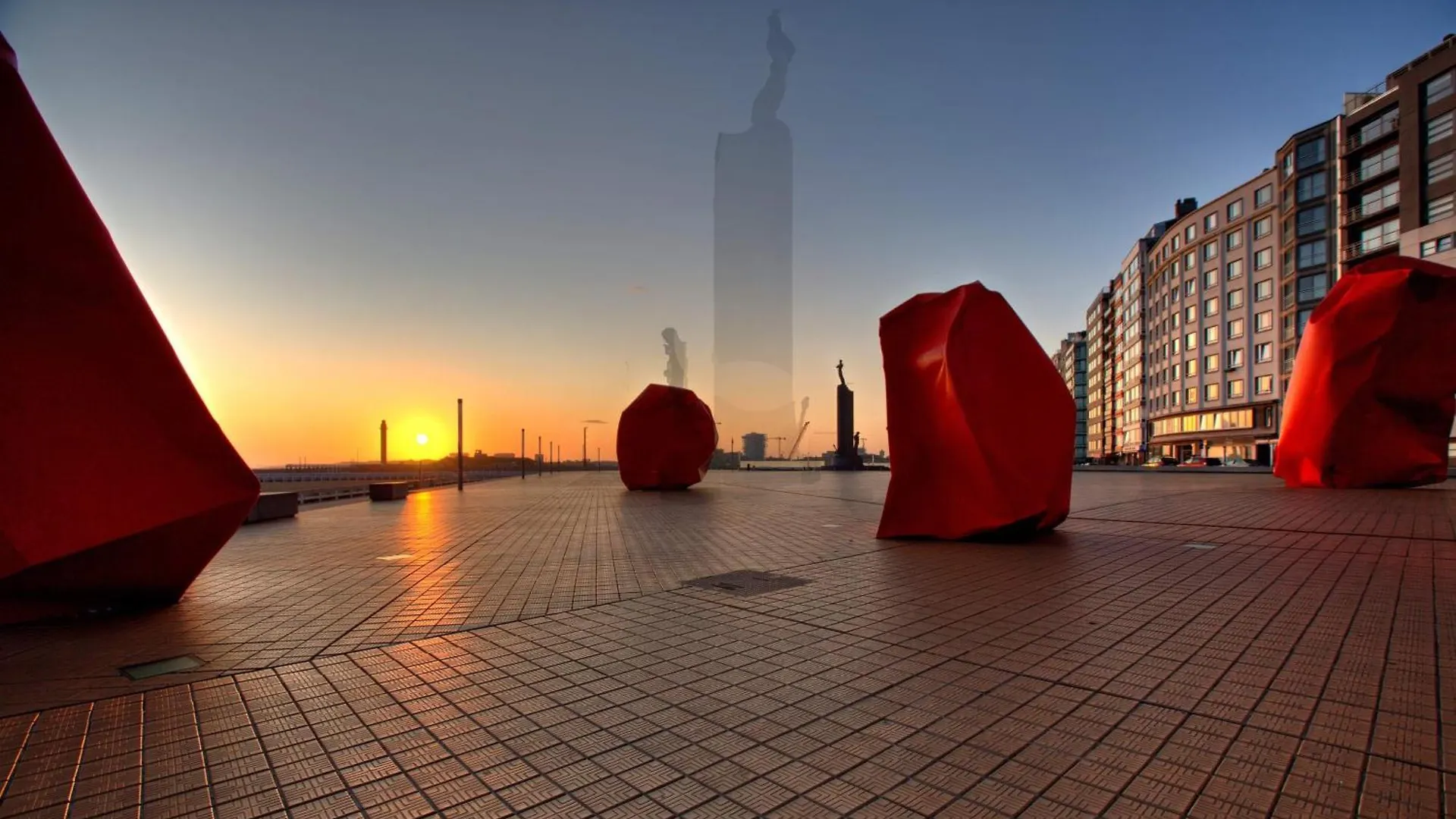 Penthouse Studio Residentie Mercator, Ostende Apartamento