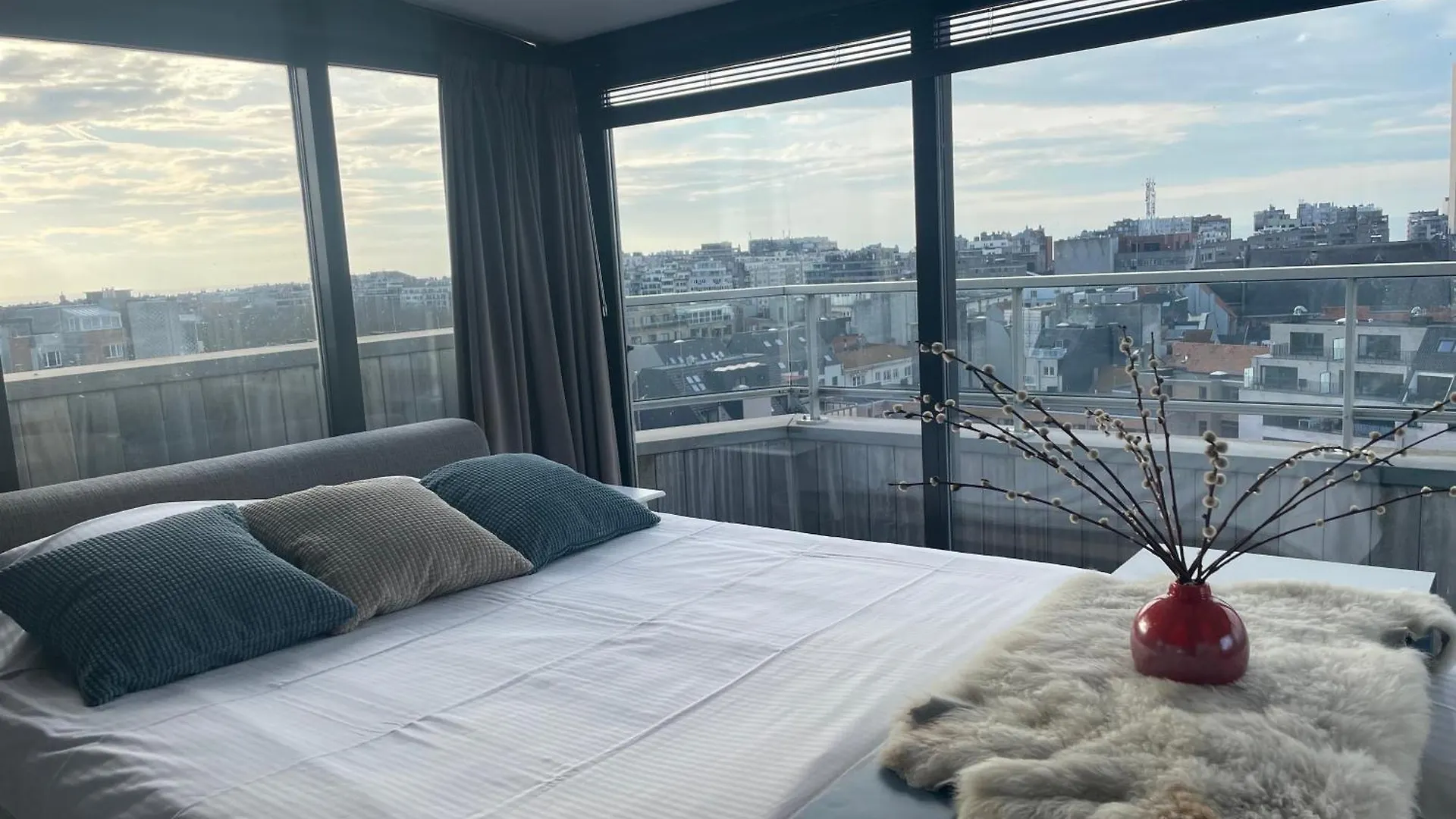 Penthouse Studio Residentie Mercator, Ostende